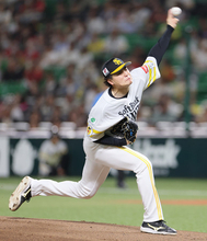 前田純の力投　プロ野球