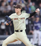 「日本ハム先発の山崎　プロ野球」の画像1