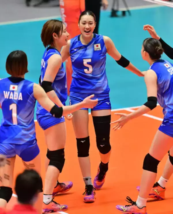日本、思わぬ苦戦＝アジア大会・バレーボール女子