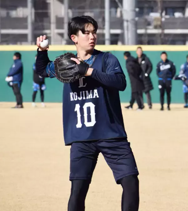 小島、まずは体力強化　プロ野球