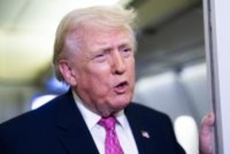 トランプ米大統領、カーグ島制圧に言及