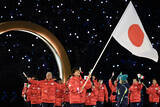 「入場行進する日本の選手ら　五輪」の画像1