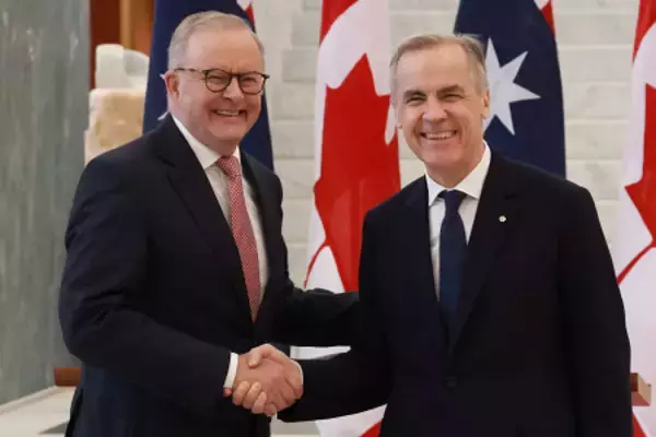 カナダ・豪首相、「中堅国」連携を確認