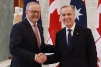 カナダ・豪首相、「中堅国」連携を確認