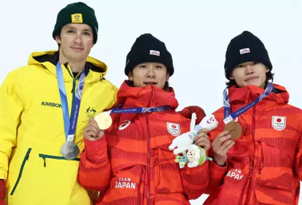 金メダルの戸塚ら　五輪