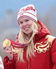 ロシア、金メダル１号