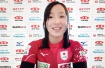 オンラインで取材に応じる藤沢