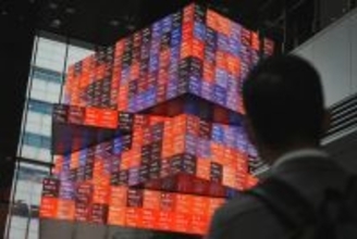 東京株、一時１８００円超高＝米国株上昇で全面高