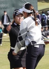 佐久間と原　女子ゴルフ