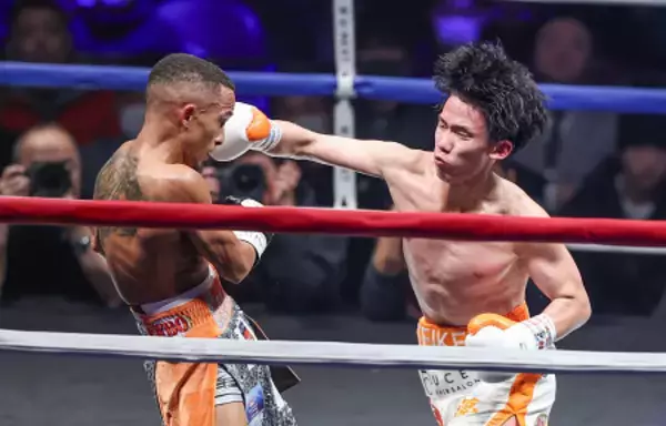 攻める高見　ボクシング世界戦