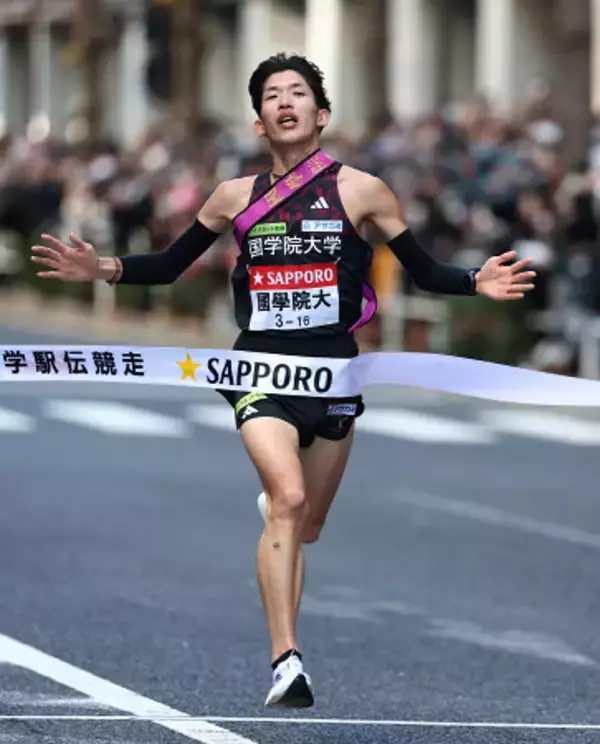 国学院大、感無量の２位　箱根駅伝
