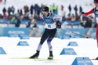 力走する渡部暁　五輪