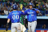 「２ランを放ったビシエド　プロ野球」の画像1