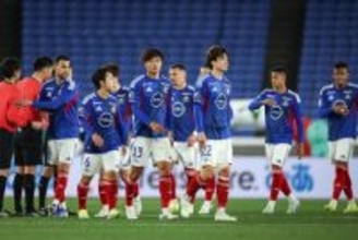 敗れた横浜Ｍ　Ｊリーグ