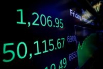 ＮＹ株、初の５万ドル台