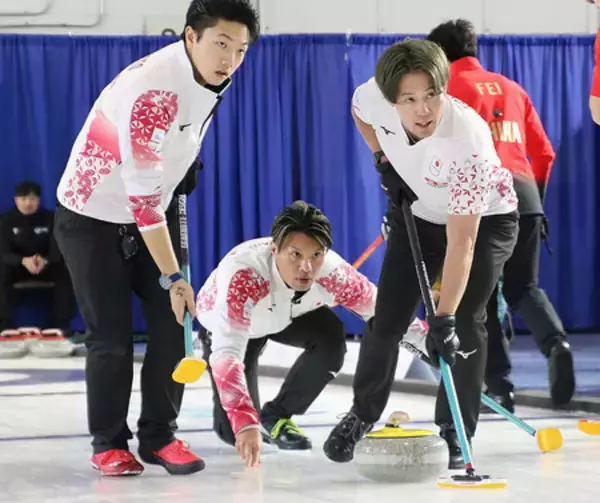 日本男子、五輪枠懸け中国戦＝カーリング最終予選