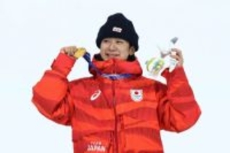 金メダルの戸塚　五輪