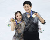 「三浦璃来、木原龍一組が現役引退＝五輪ペア金の「りくりゅう」―フィギュアスケート」の画像1
