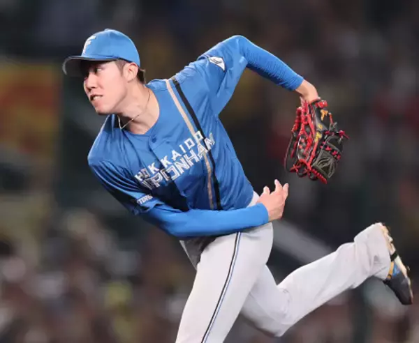 力投する福島　プロ野球