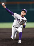 「長尾、１３奪三振で完投＝高校野球・天理７―２福山」の画像1