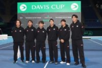 デ杯日本代表の錦織ら