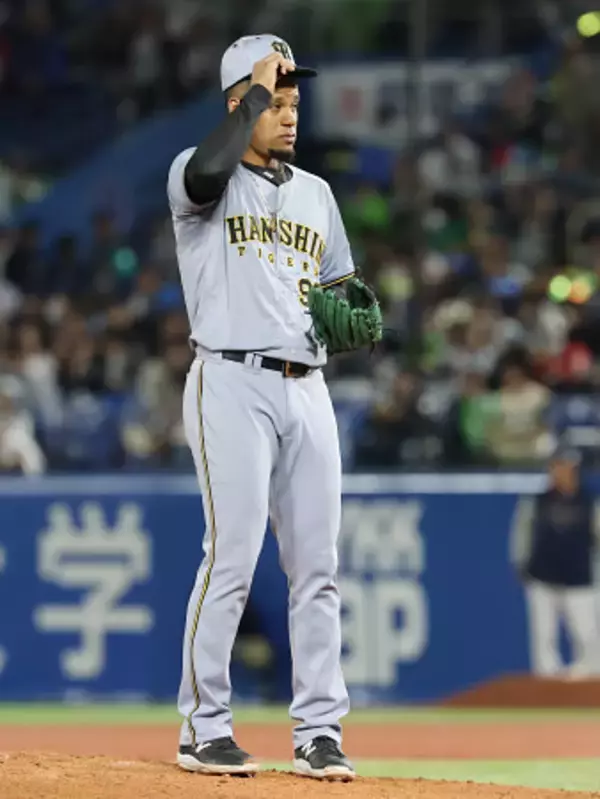 死球を与えたモレッタ　プロ野球