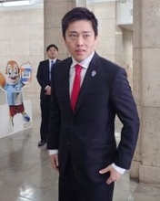 維新代表「与党過半数が目標」