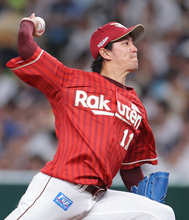 岸、五回に暗転＝プロ野球・楽天