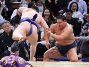 豊昇龍、悔しさあらわ＝大相撲九州場所