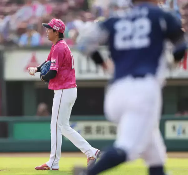 打たれた岸　プロ野球