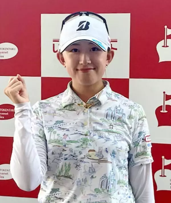 加藤麗奈が単独首位に＝大東建託女子ゴルフ
