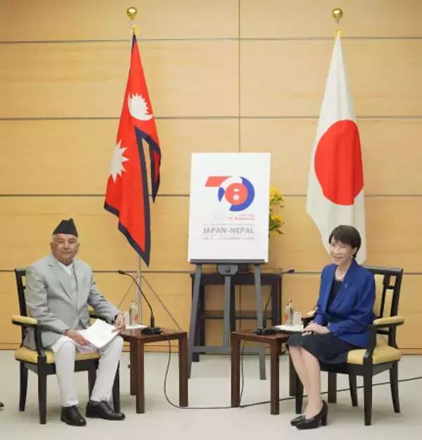 高市首相、ネパール大統領と会談