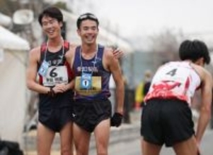 山西利和、冷静に快勝＝歩型改善の意識―ハーフマラソン競歩