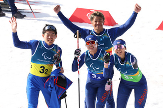 競技を終えた日本チーム