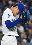 「ドジャースの山本、痛恨の一球＝米大リーグ」の画像1