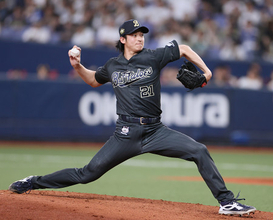 オリックス３番手の山崎　プロ野球
