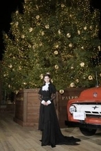 ＳＡＮＡさんがツリー点灯式に出席