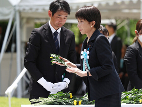 千鳥ケ淵で戦没者拝礼式＝新たに１９３柱納骨
