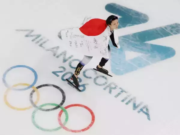 銅メダルの高木　五輪