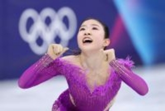 演技する千葉　五輪