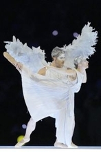 開会式のアトラクション　五輪