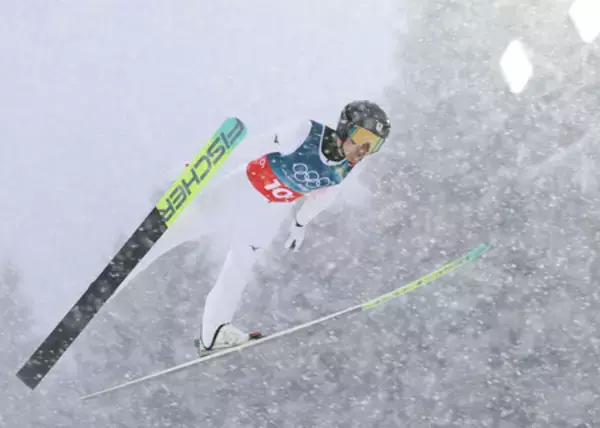 渡部暁、山本涼組は前半３位＝ノルディック複合〔ミラノ・コルティナ五輪〕