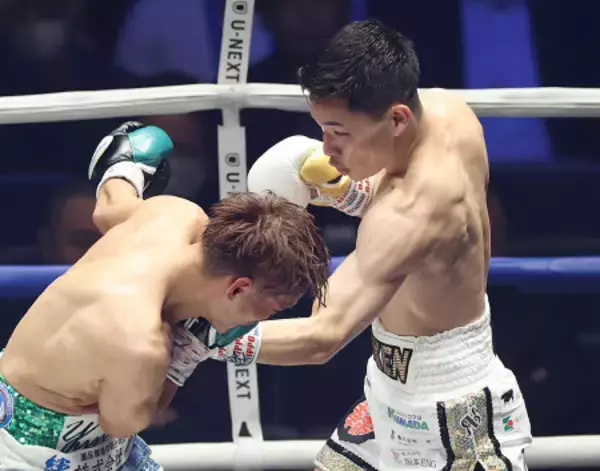 攻める松本　ボクシング世界戦