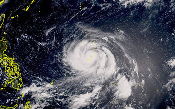 大型猛烈な台風９号、グアム通過＝１０～１１日に先島諸島接近か―気象庁
