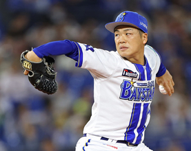 片山の力投　プロ野球