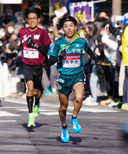 工藤を抜いた青学大の黒田　箱根駅伝
