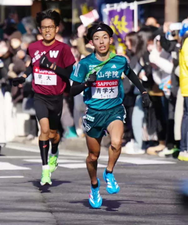工藤を抜いた青学大の黒田　箱根駅伝