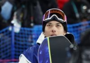平野流、突破に「ほっ」＝スノーボード〔ミラノ・コルティナ五輪〕