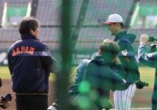 松井さんとダルビッシュ　野球