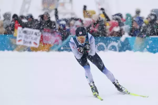 力走する渡部暁　五輪